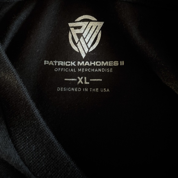 Limited Edition Official Patrick Mahomes Black T-Shirt Rollin W/ Mahomies NEW XL - Picture 5 of 5